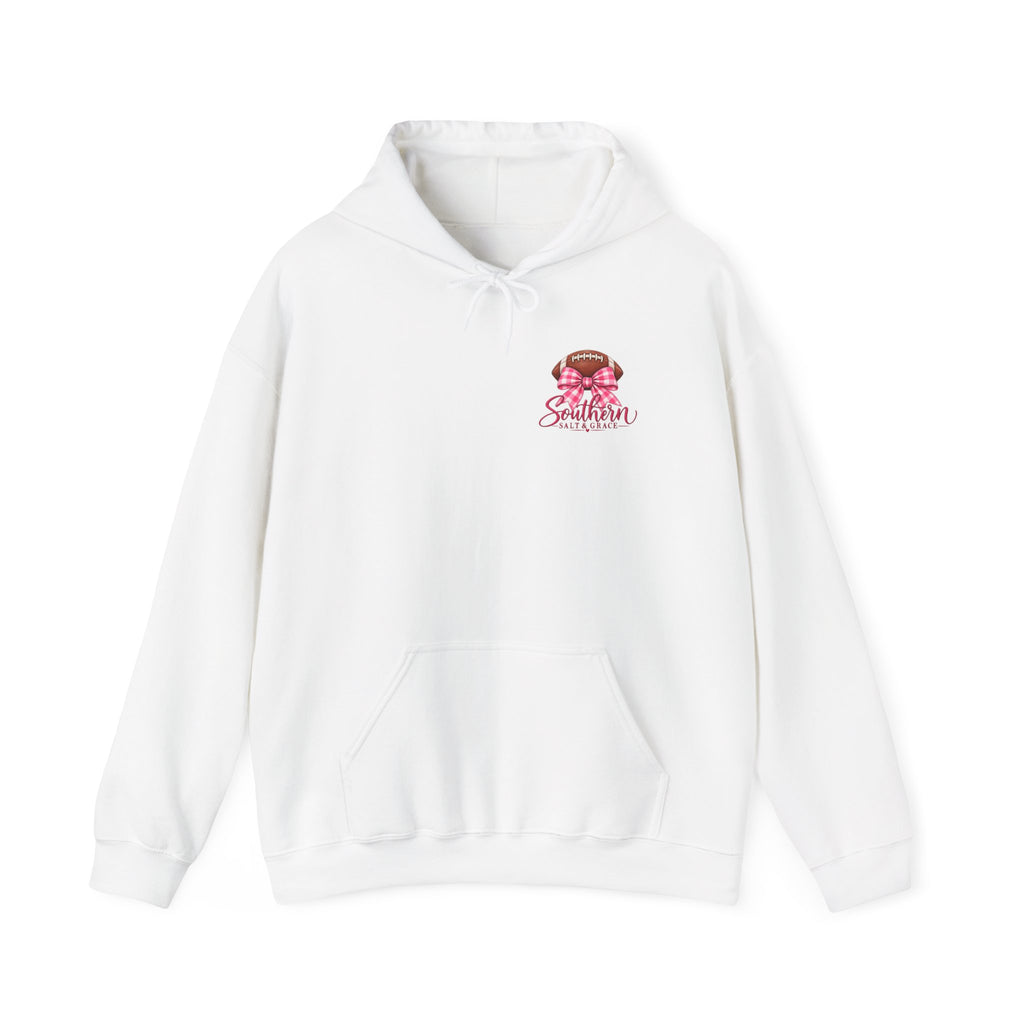 Southern Charm Fall Hoodie — "Touchdown & Sweet Tea" Cozy Autumn Sweatshirt