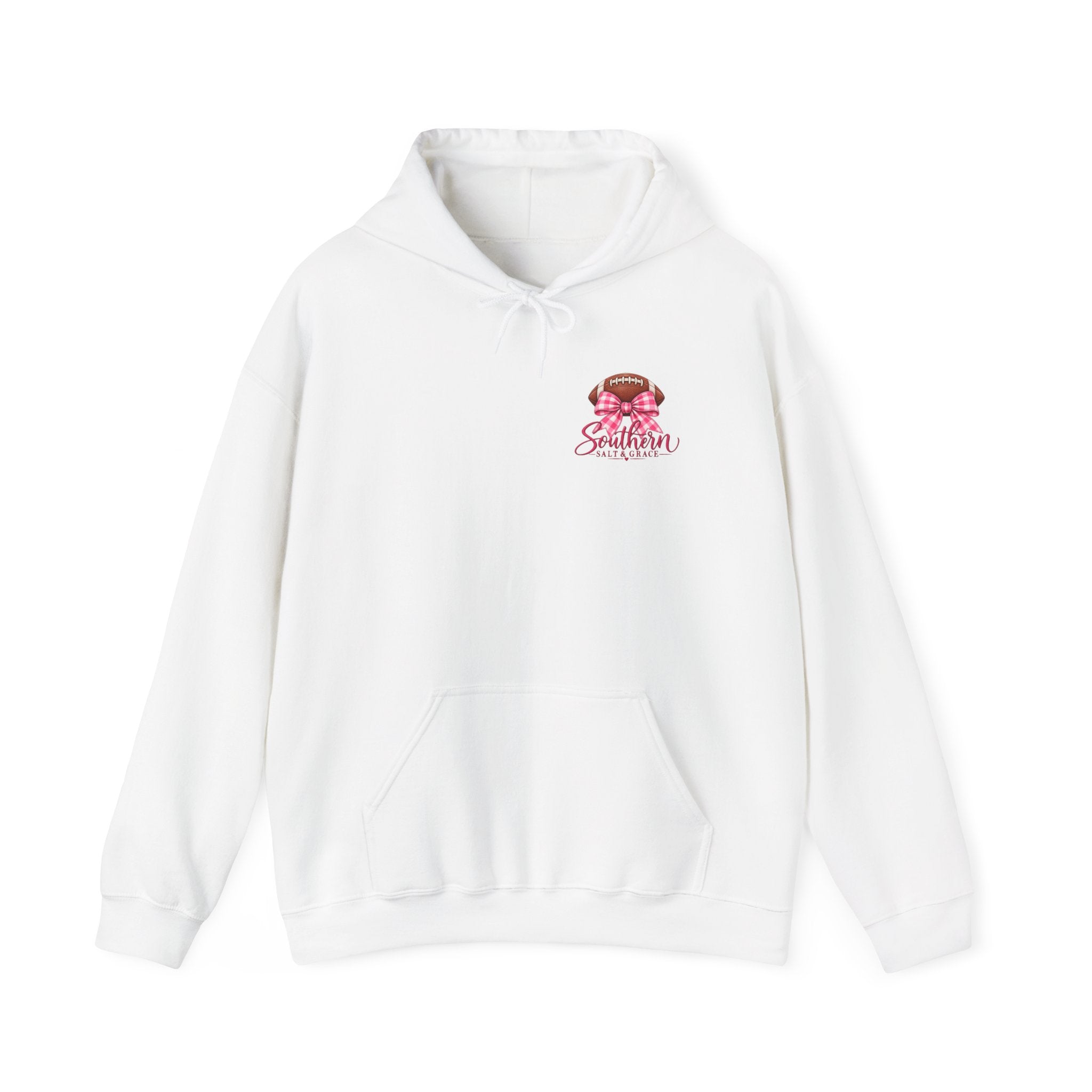 Southern Charm Fall Hoodie — "Touchdown & Sweet Tea" Cozy Autumn Sweatshirt