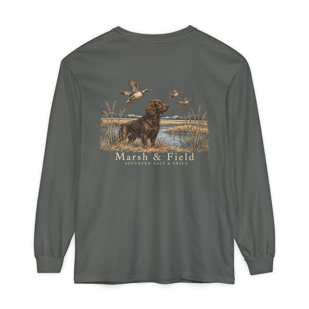 Marsh & Field Hunting Dog Long Sleeve T-Shirt