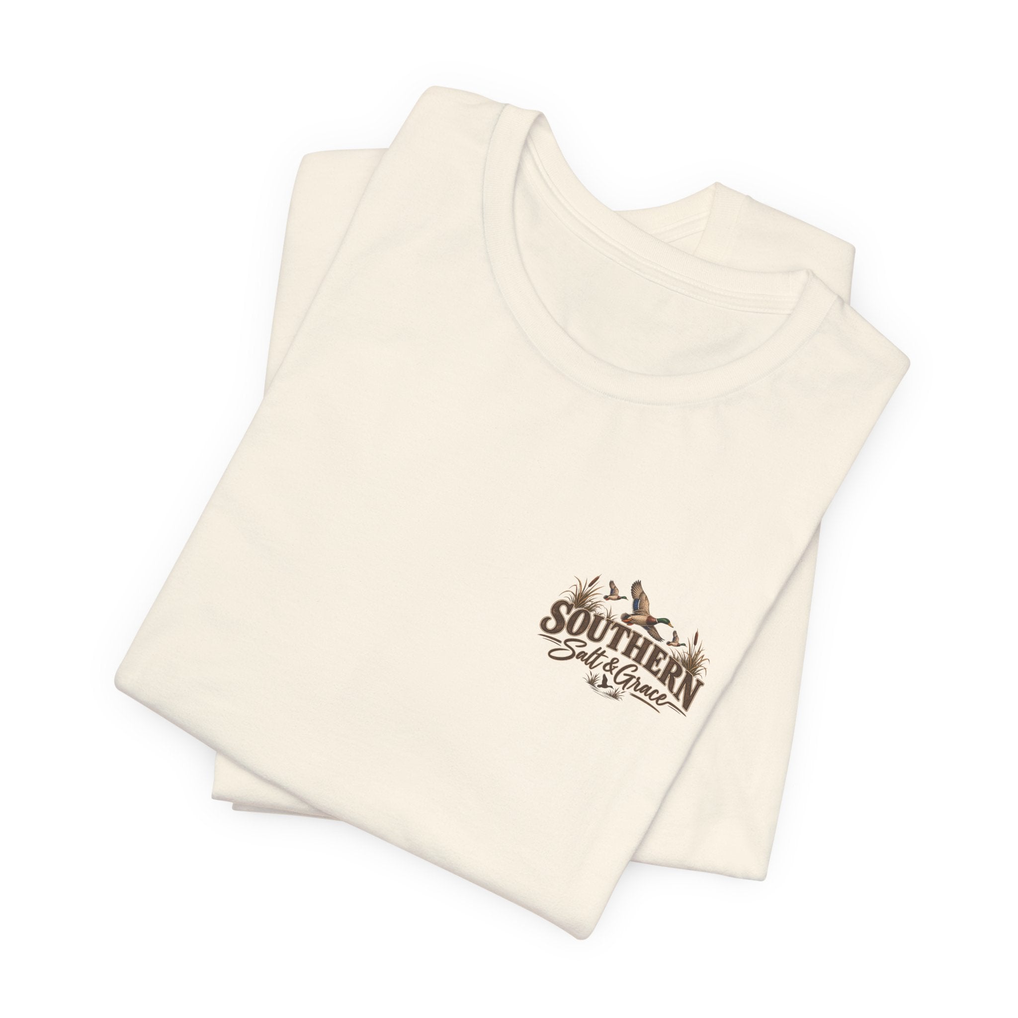 Marsh mornings yellow lab short sleeve