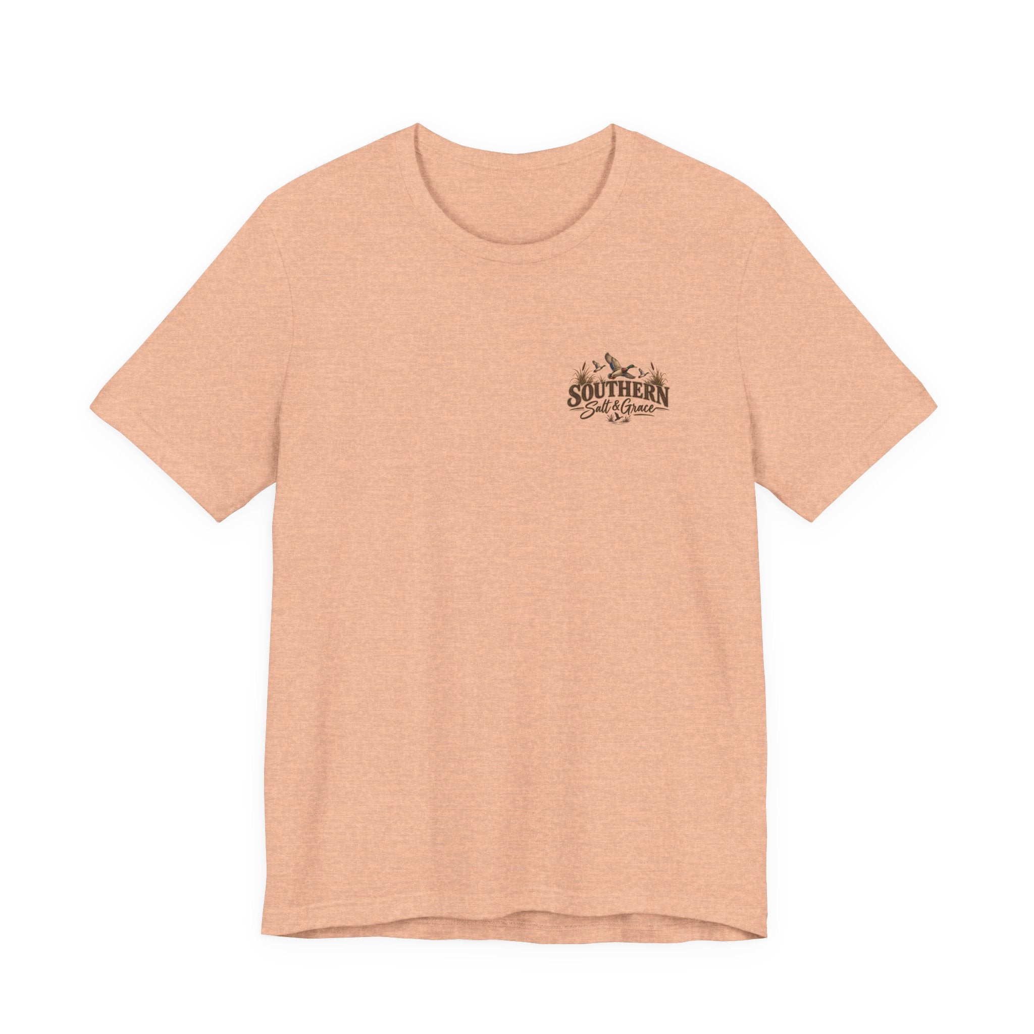 Marsh mornings yellow lab short sleeve