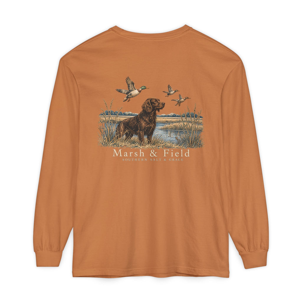 Marsh & Field Hunting Dog Long Sleeve T-Shirt