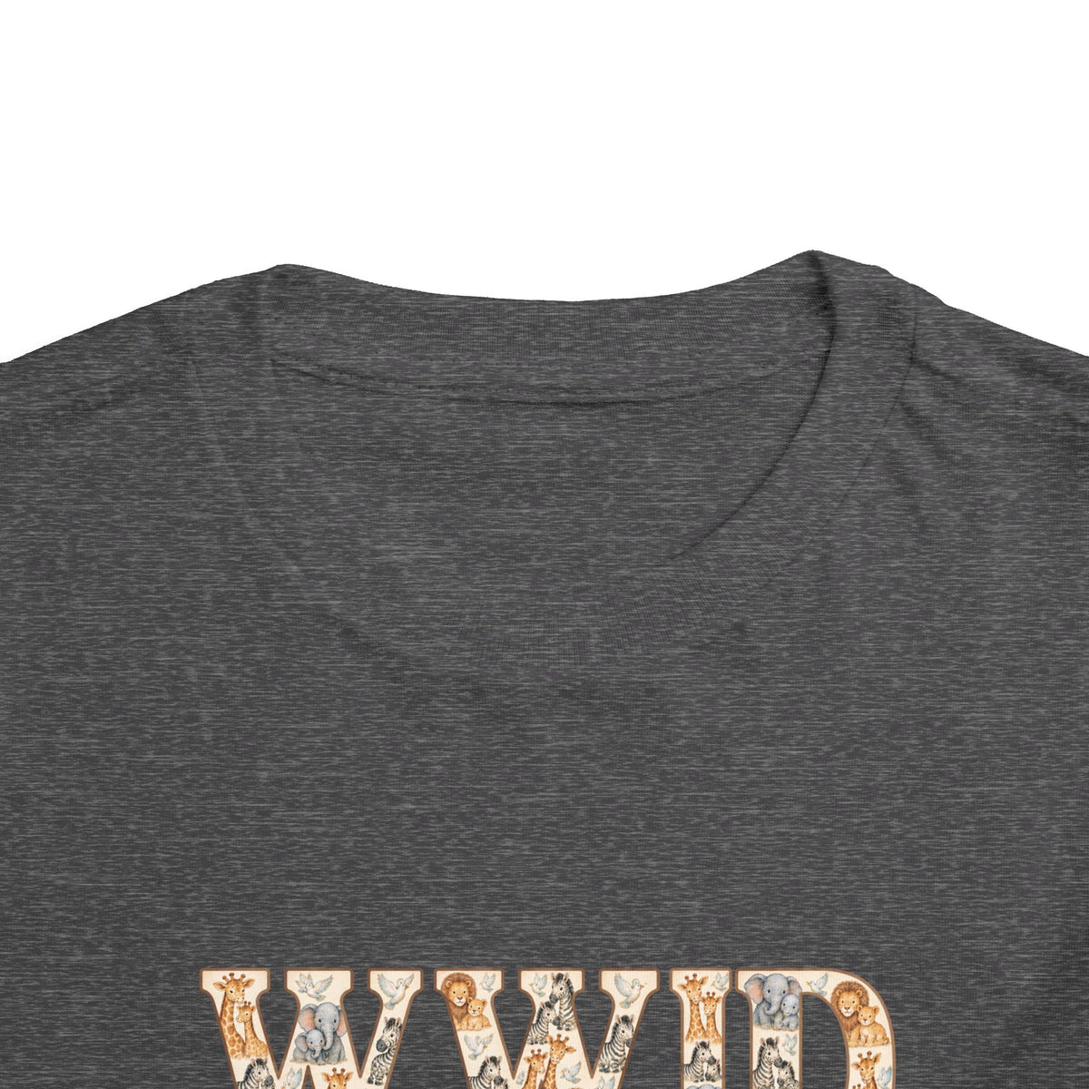 Toddler Short Sleeve Tee WWJD Noah’s Ark