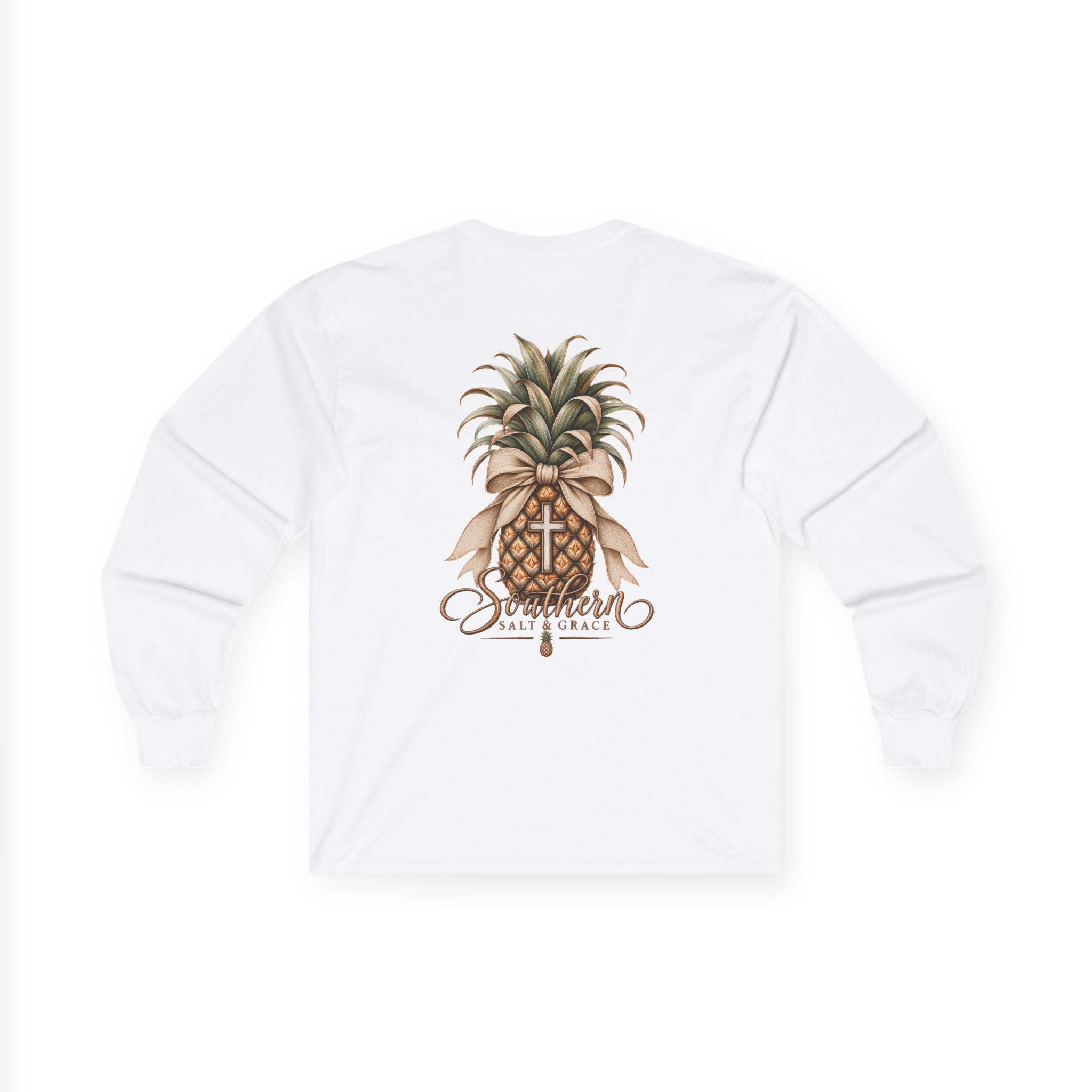 Pineapple Cross Long Sleeve Tee — Southern Island Vibes