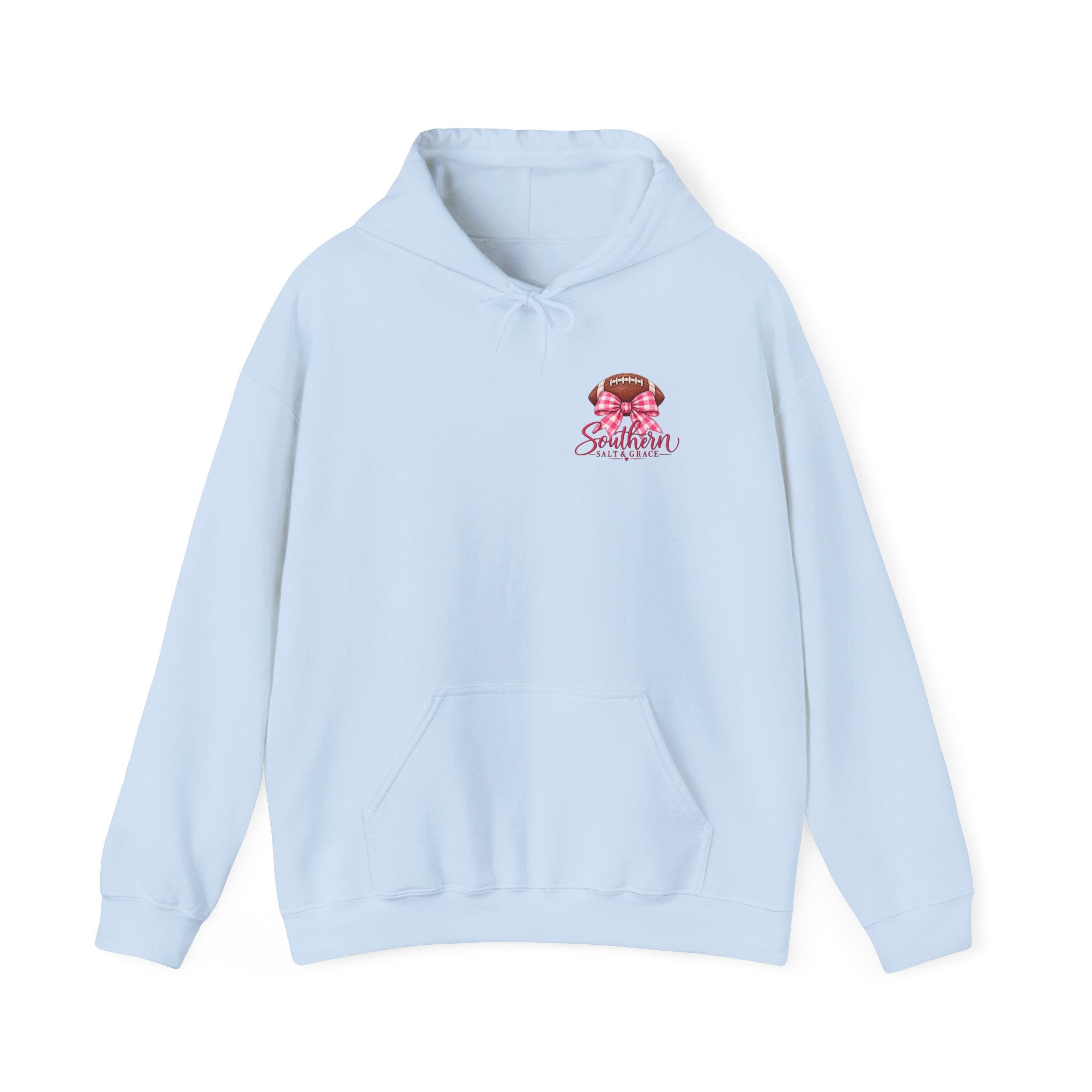 Southern Charm Fall Hoodie — "Touchdown & Sweet Tea" Cozy Autumn Sweatshirt