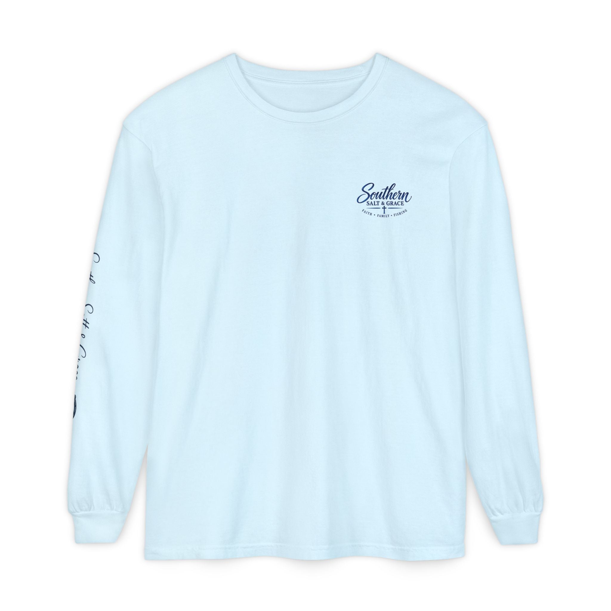 Unisex Garment-dyed Long Sleeve T-Shirt