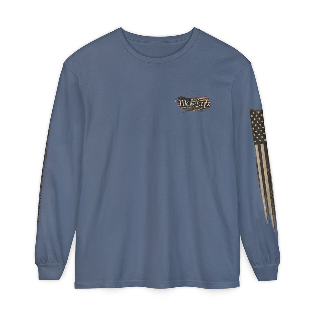Southern Salt & Grace Flag Long Sleeve Tee