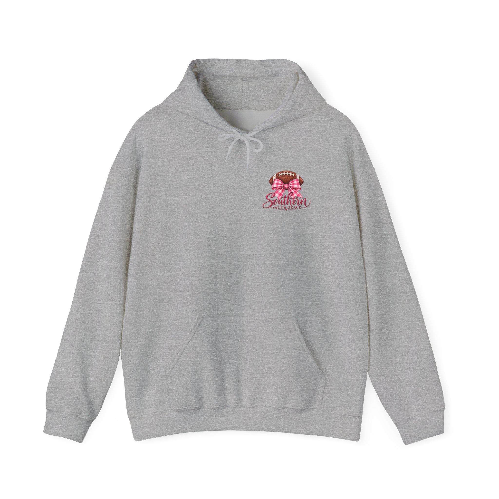 Southern Charm Fall Hoodie — "Touchdown & Sweet Tea" Cozy Autumn Sweatshirt