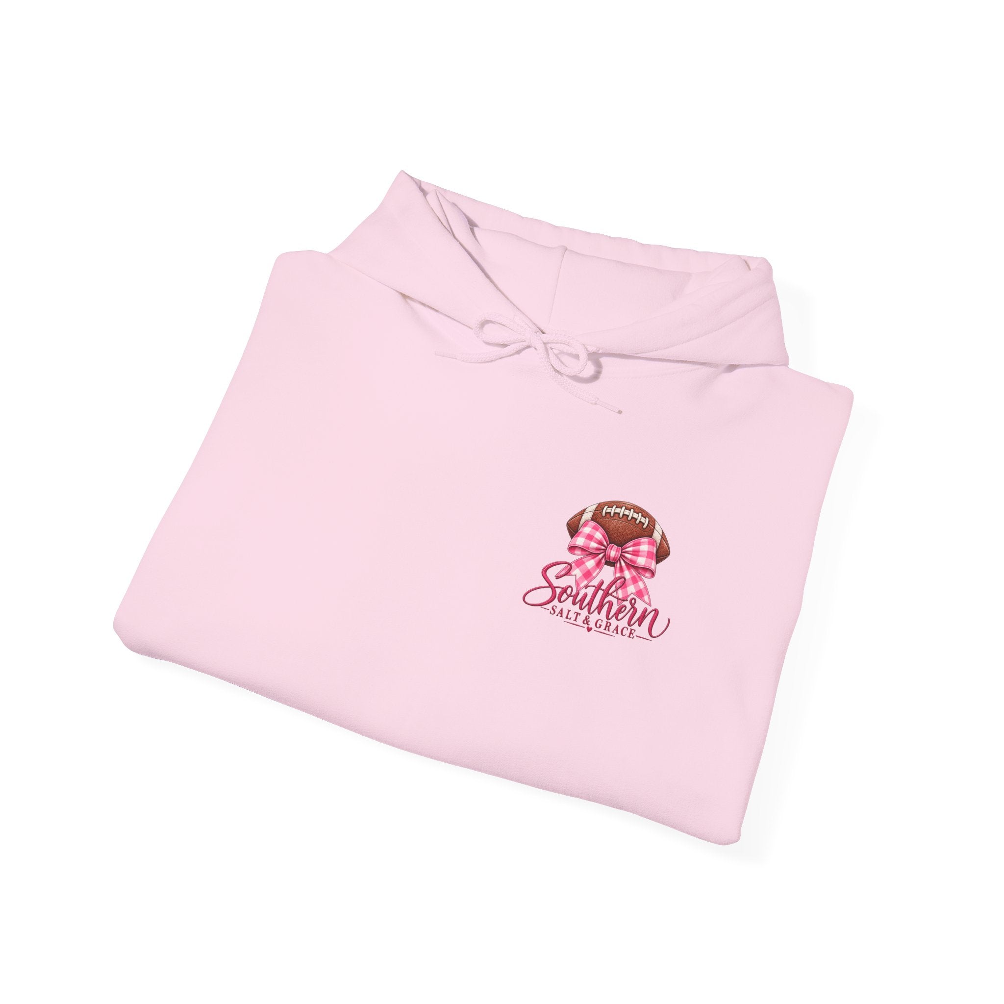 Southern Charm Fall Hoodie — "Touchdown & Sweet Tea" Cozy Autumn Sweatshirt