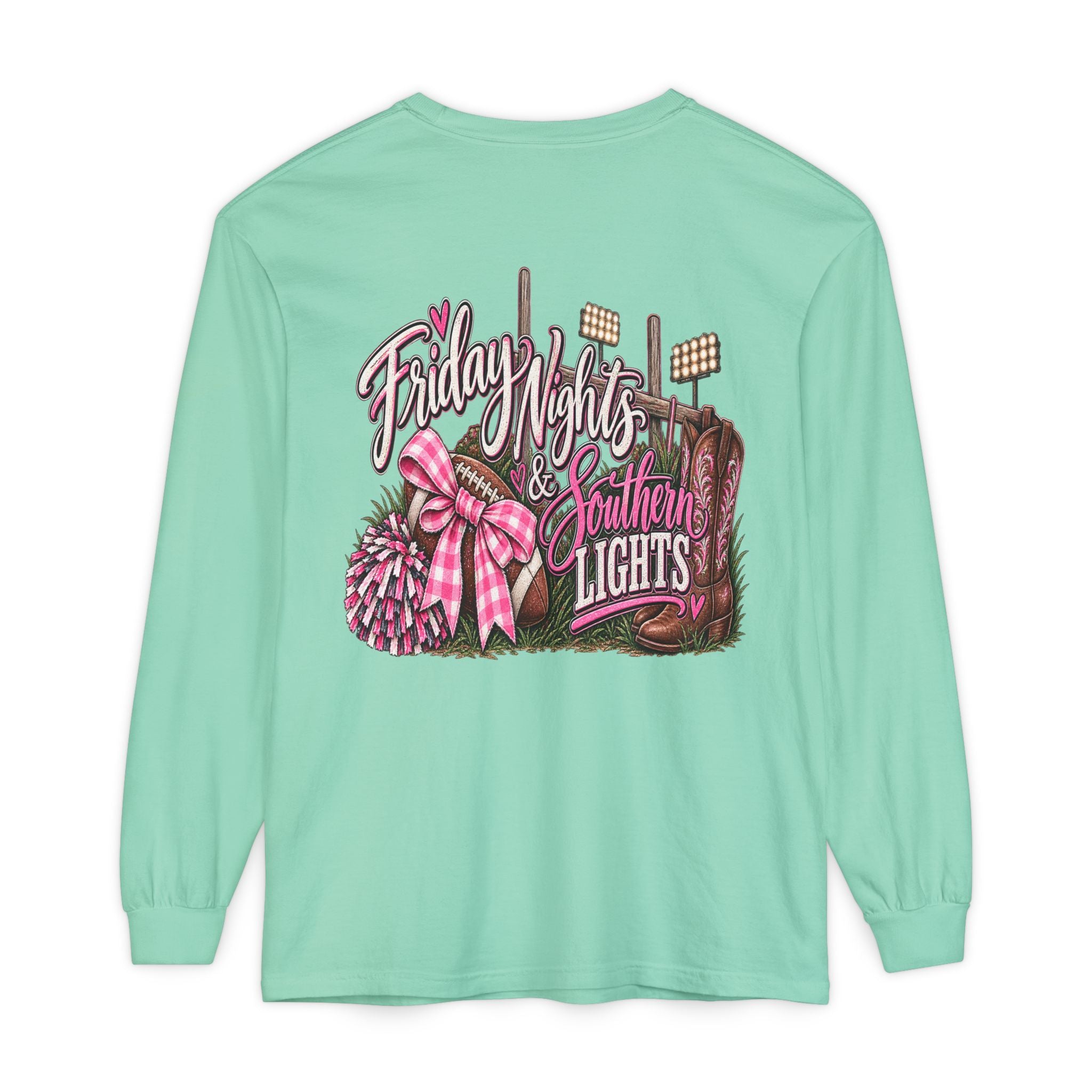 Friday Nights & Southern Lights Long Sleeve Tee
