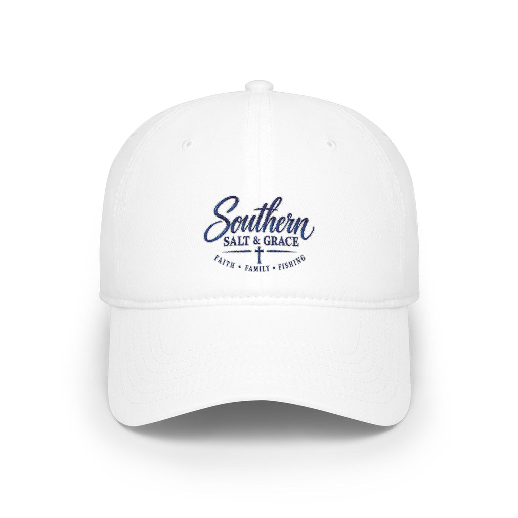 Southern Salt & Grace Embroidered Cap — Low Profile Baseball Hat