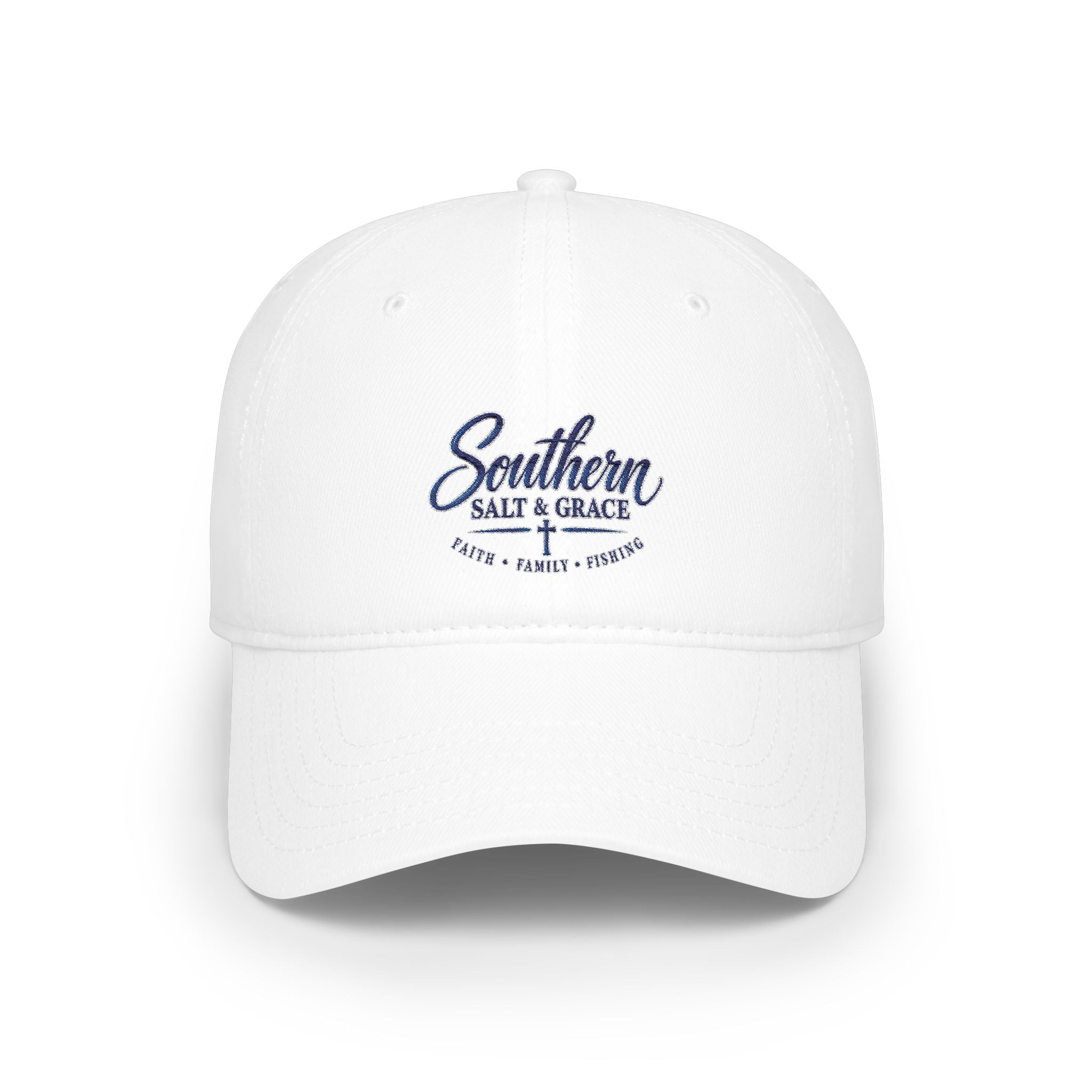 Southern Salt & Grace Embroidered Cap — Low Profile Baseball Hat