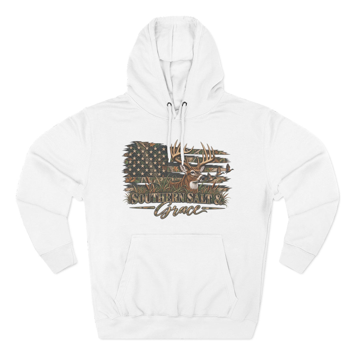 Southern Grace Deer Flag Hoodie