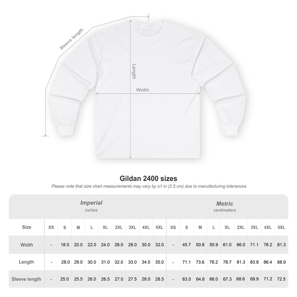 Long Sleeve Tee - "Southern Salt & Grace" Beach Palmetto Design