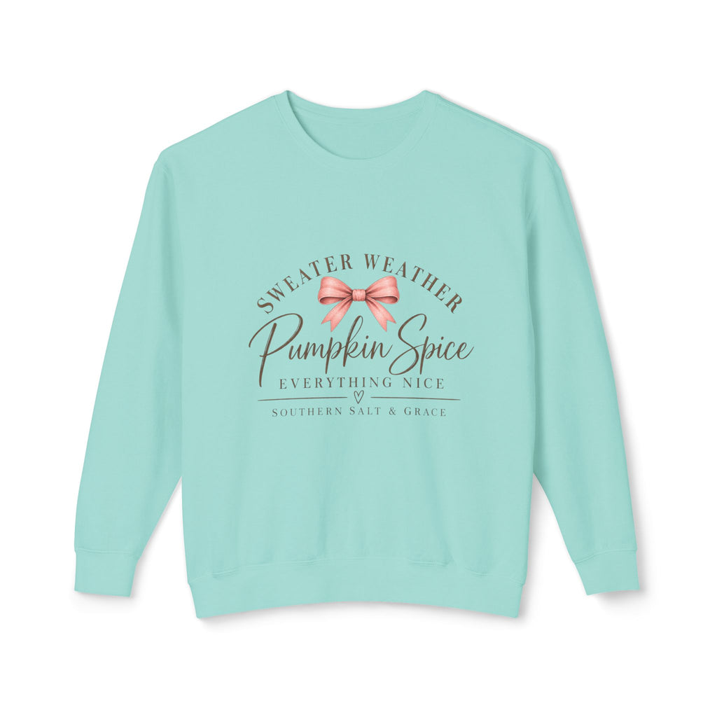 Sweater Weather Pumpkin Spice Crewneck Sweatshirt