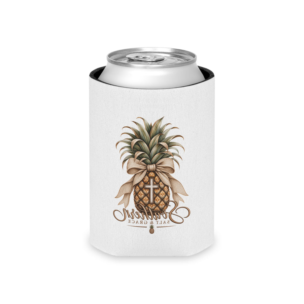 Pineapple Cross Can Cooler – Southern Salt & Grace Tropical Drink Koozie