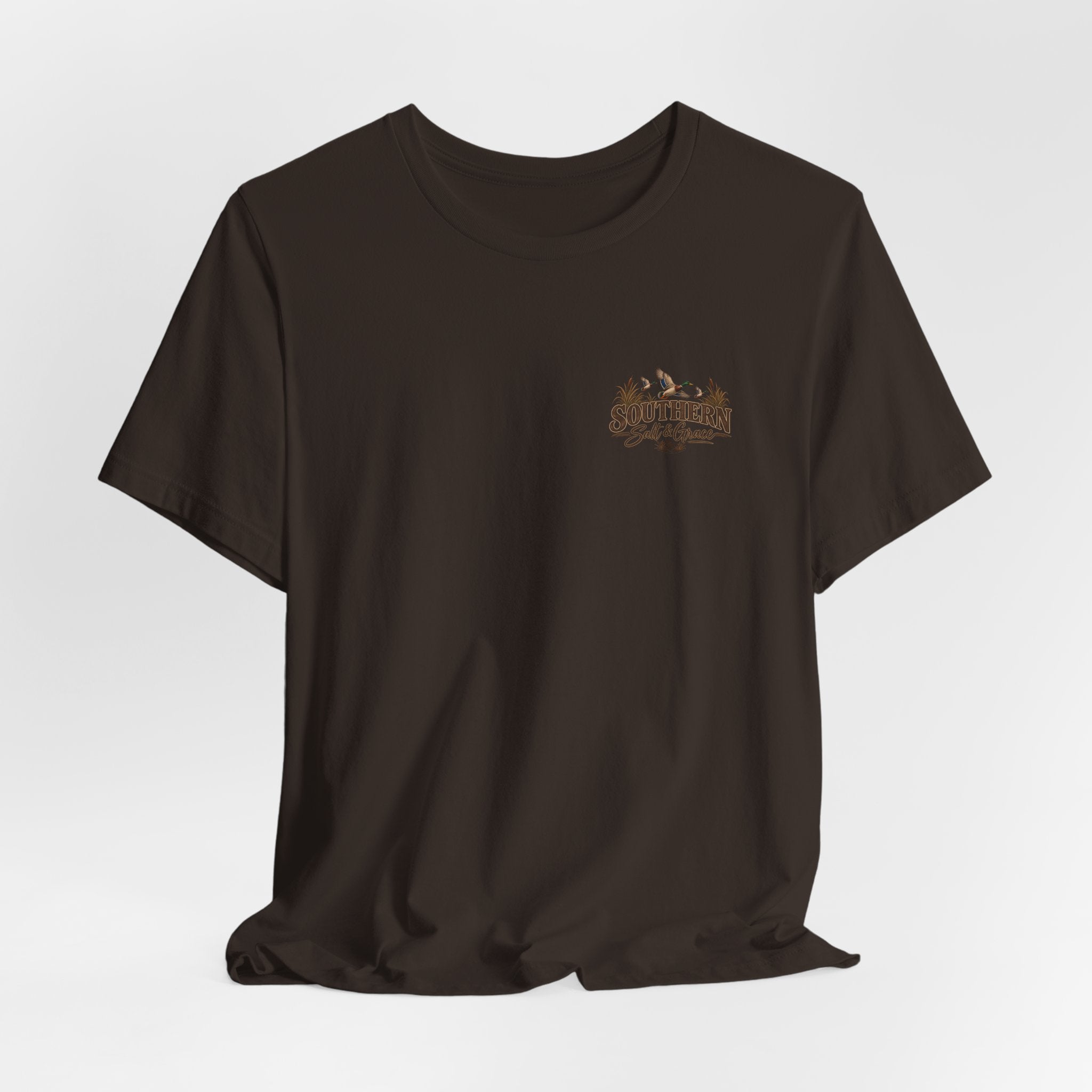 Marsh mornings yellow lab short sleeve