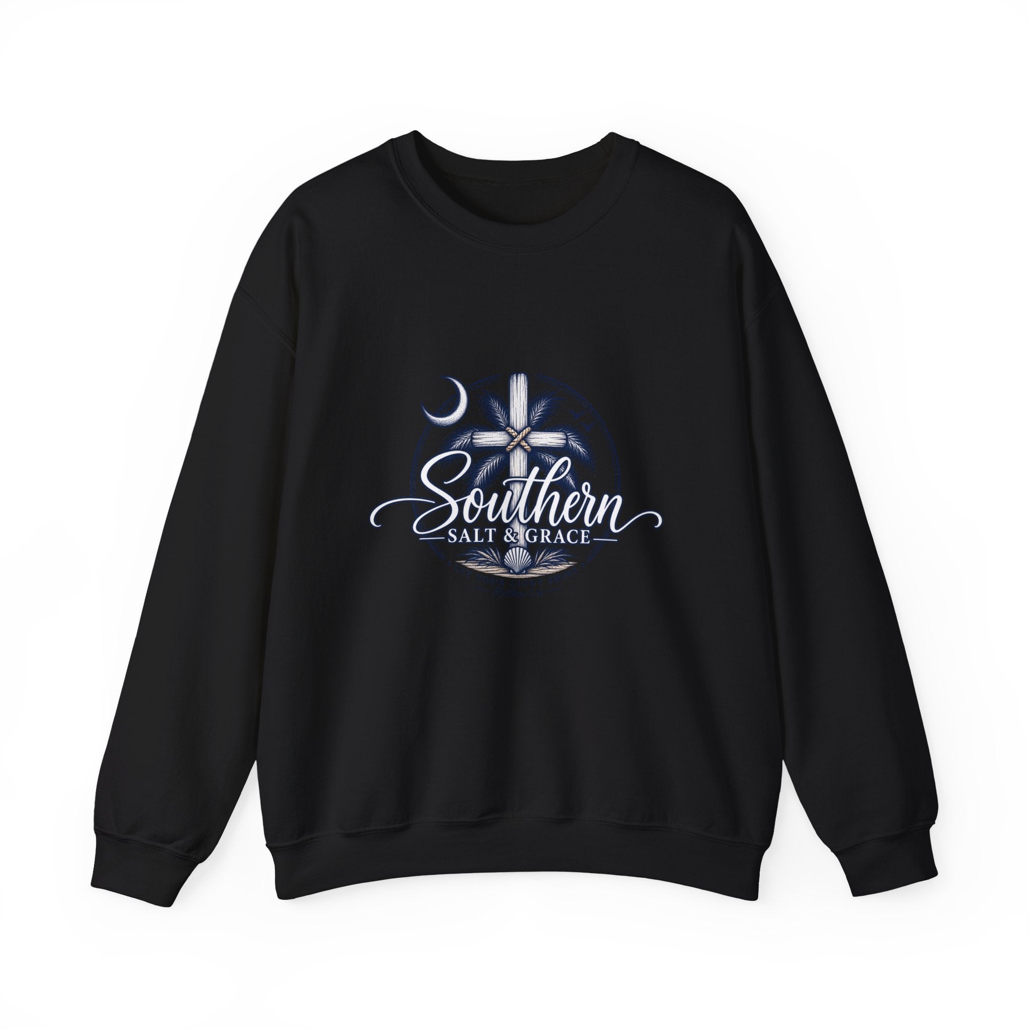 Southern Salt & Breeze Crewneck Sweatshirt — Coastal Palm Beach Vibes