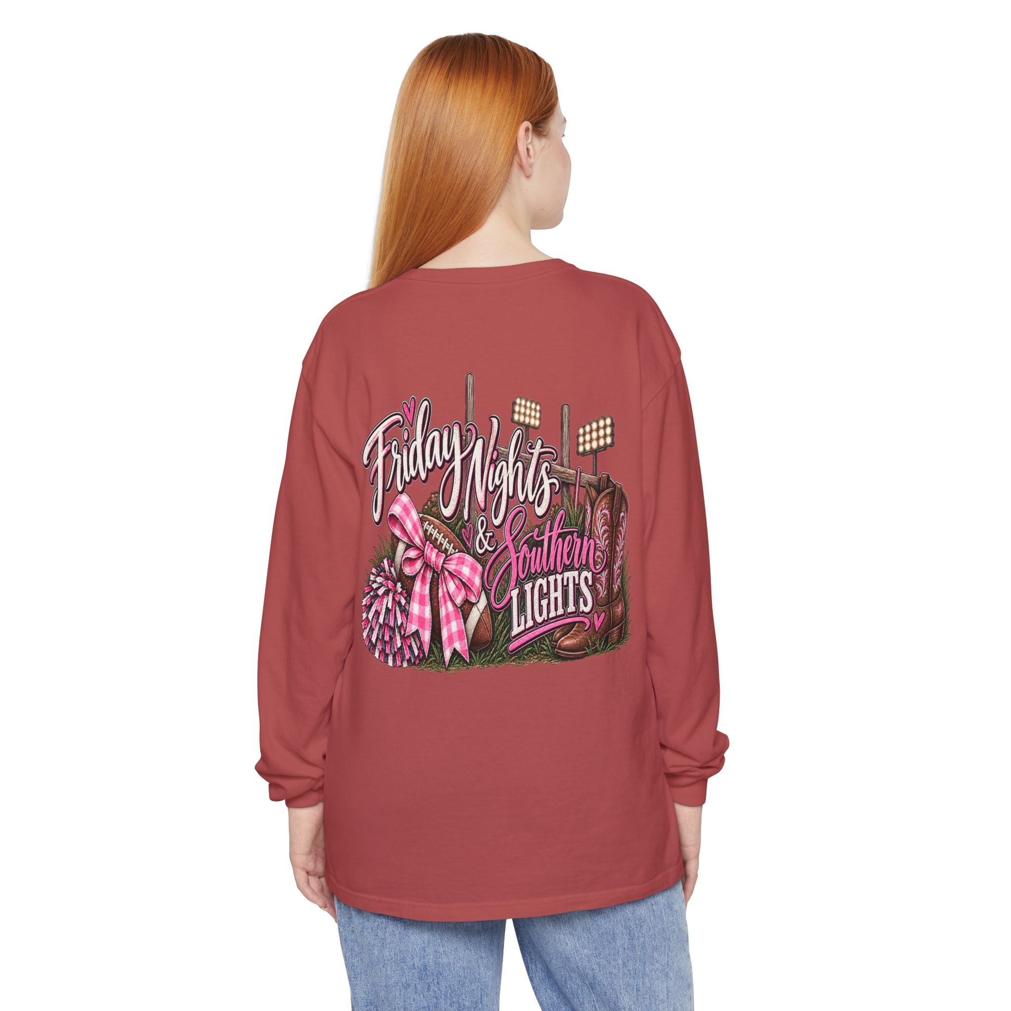 Friday Nights & Southern Lights Long Sleeve Tee