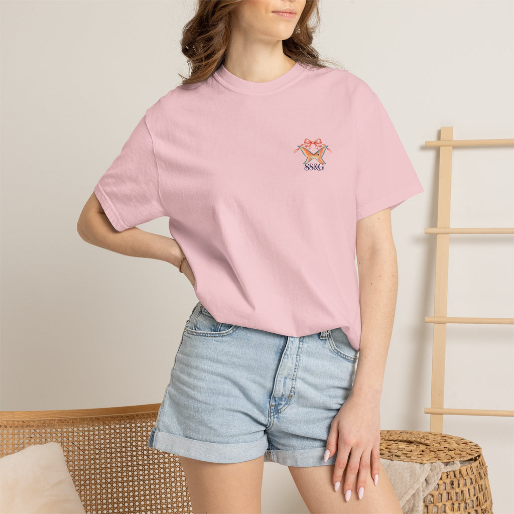 Southern Salt & Grace T-Shirt — Coastal Redfish Graphic Tee