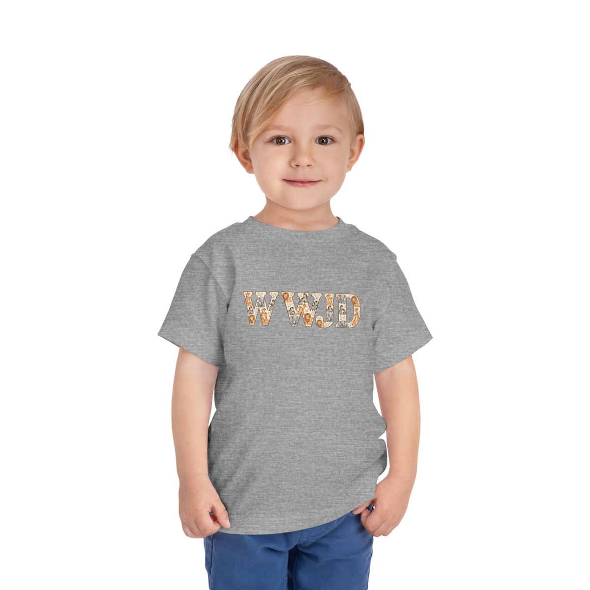 Toddler Short Sleeve Tee WWJD Noah’s Ark