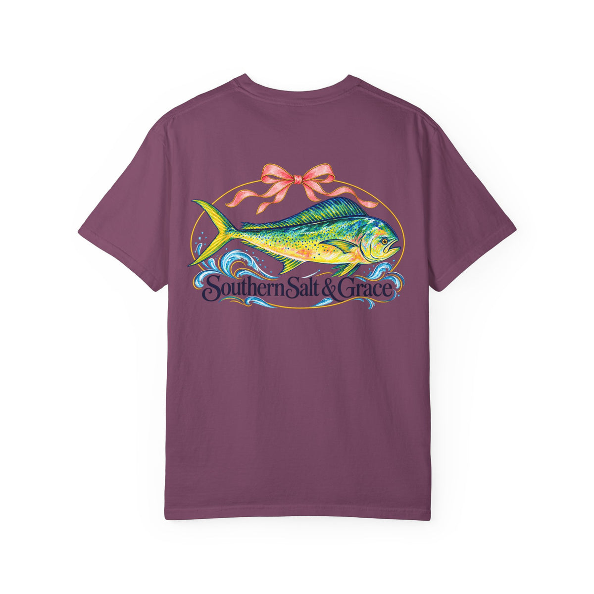 Mahi Mahi Gift Tee — "Southern Salt & Grace" Graphic T-Shirt