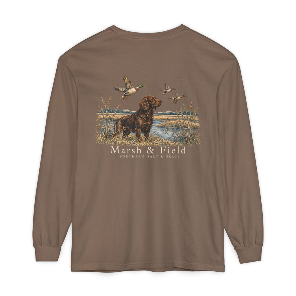 Marsh & Field Hunting Dog Long Sleeve T-Shirt
