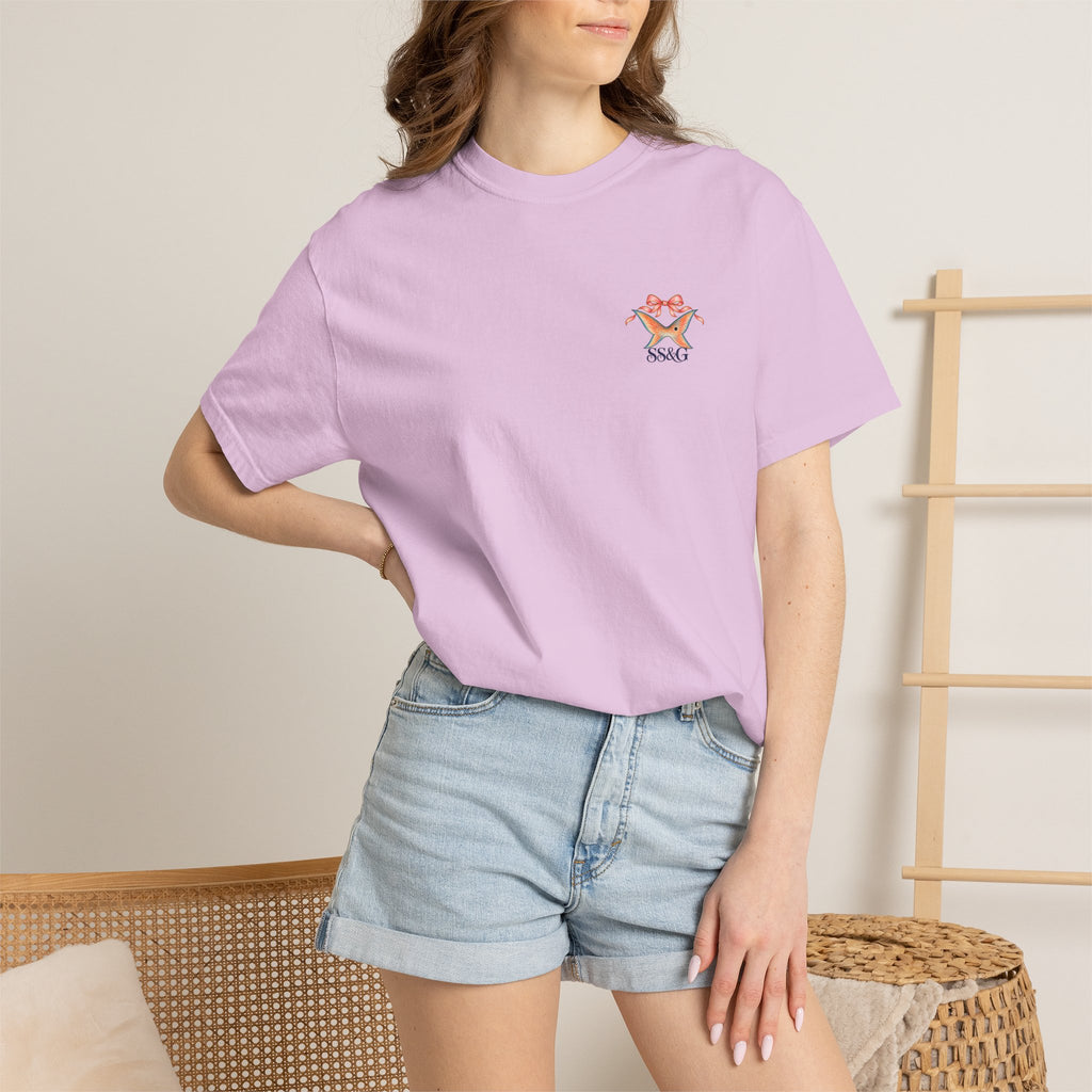 Southern Salt & Grace T-Shirt — Coastal Redfish Graphic Tee