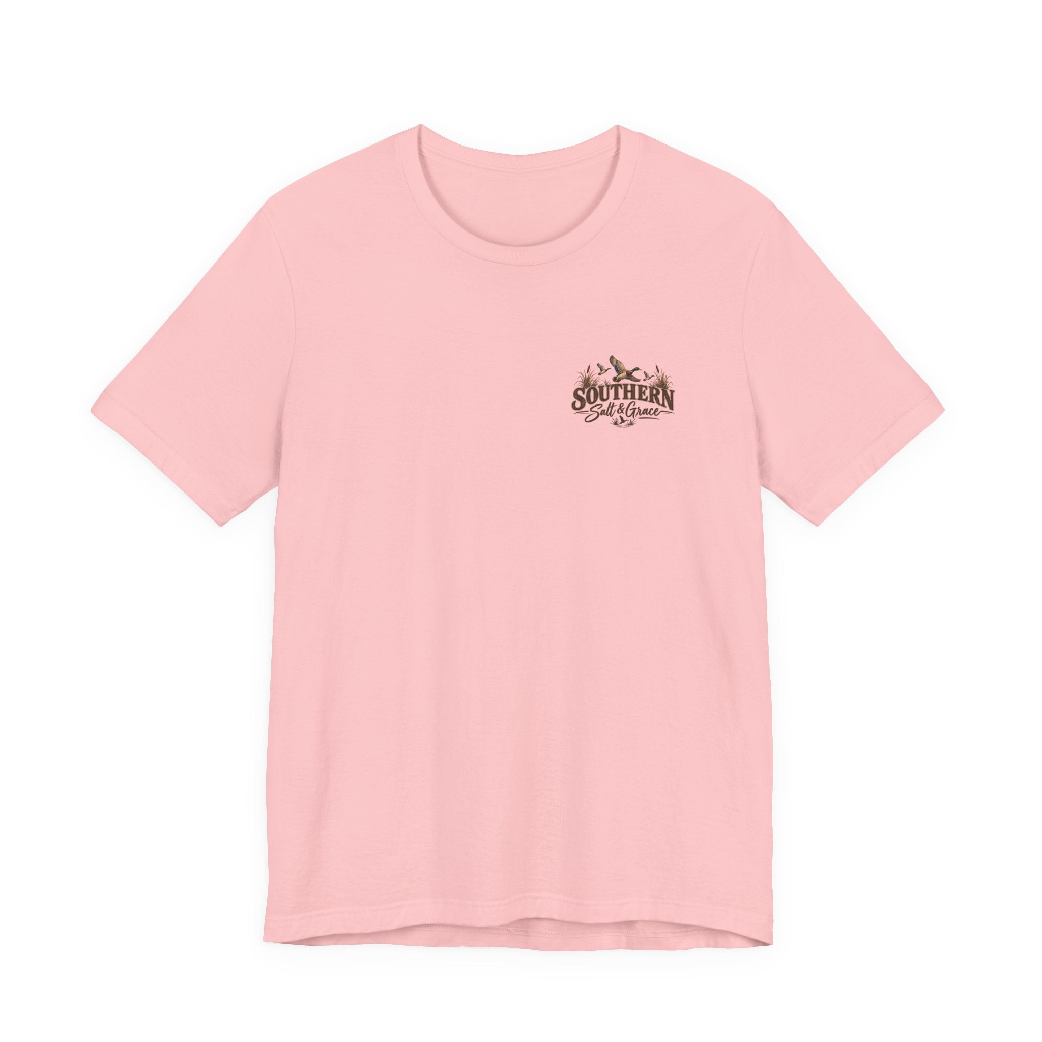 Marsh mornings yellow lab short sleeve