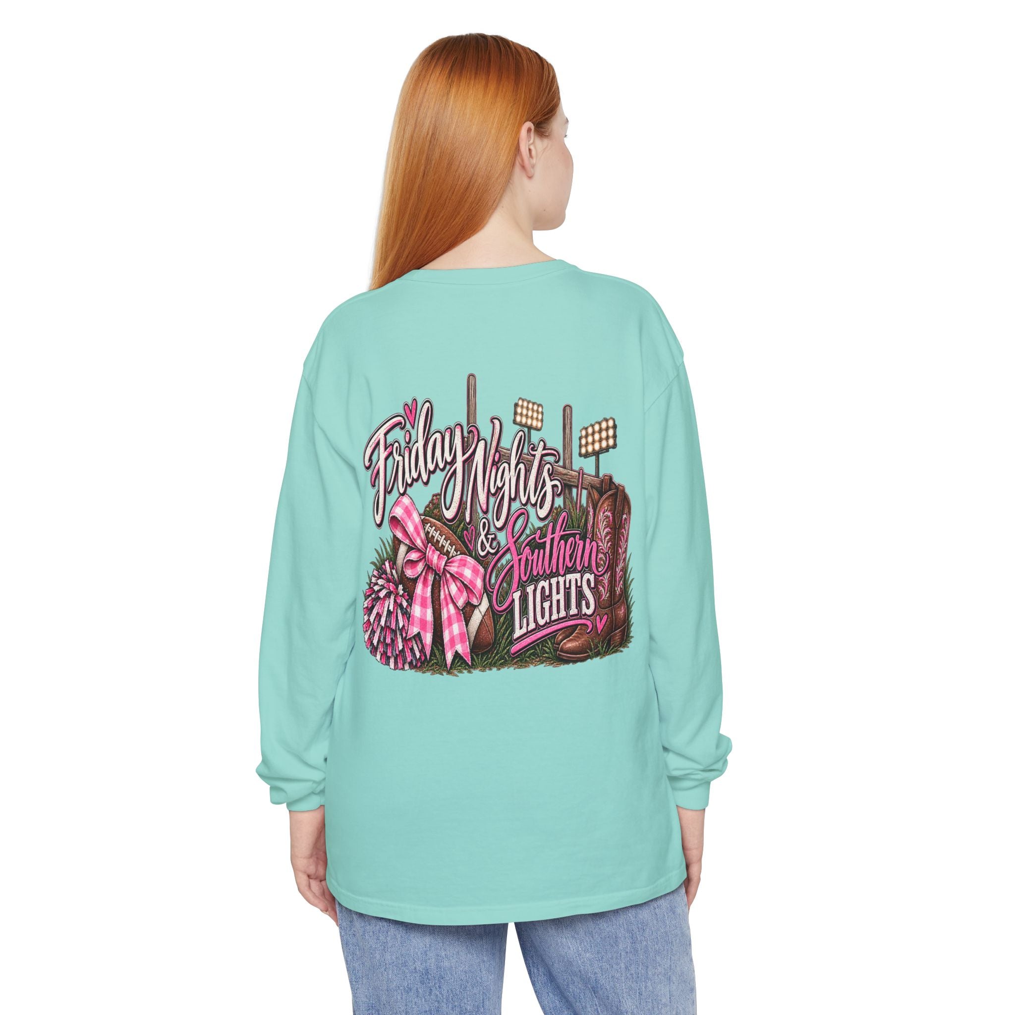 Friday Nights & Southern Lights Long Sleeve Tee