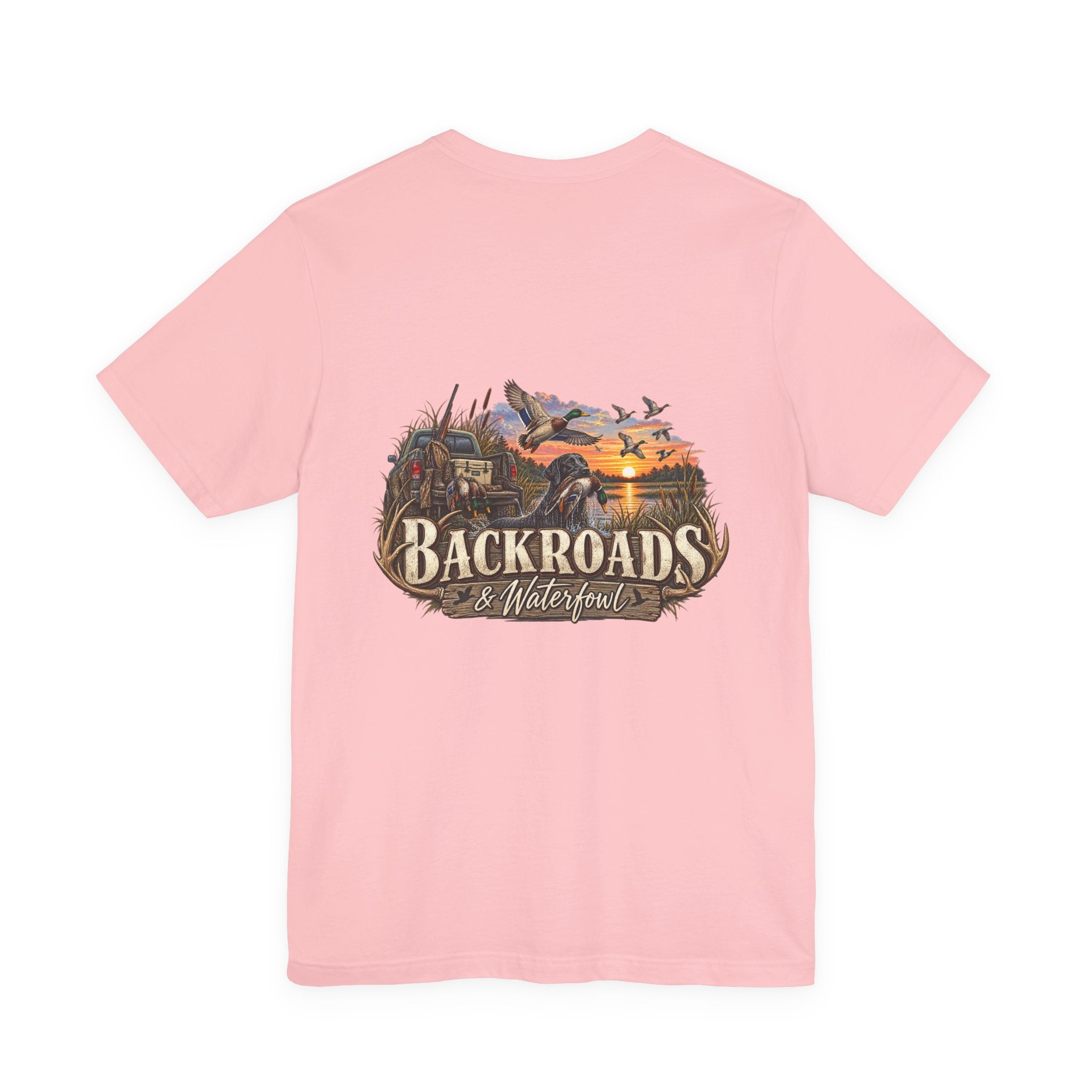 Waterfowl black lab short sleeve