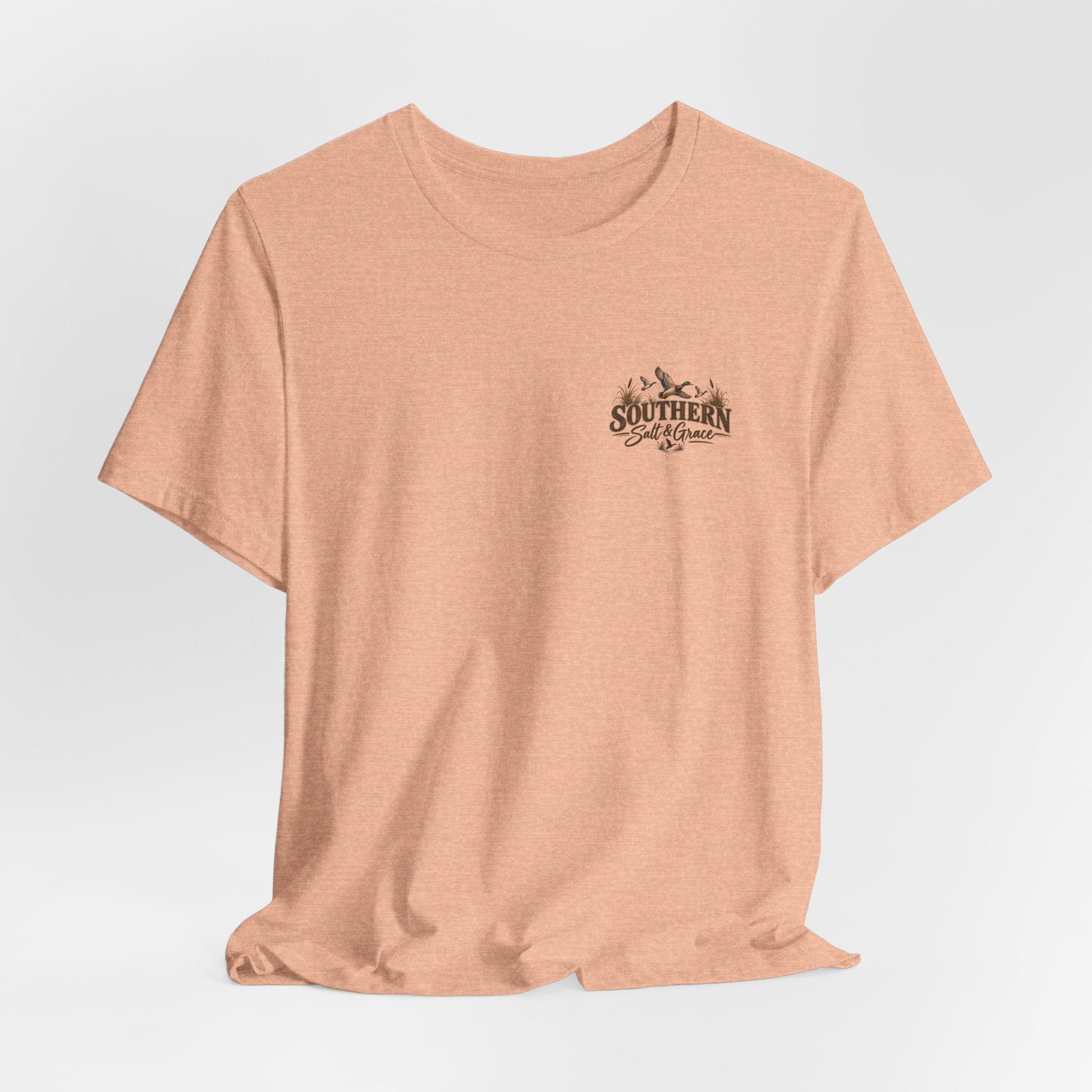 Marsh mornings yellow lab short sleeve