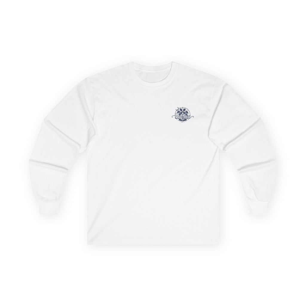 'Destiny' Nautical Compass Long Sleeve Tee — Coastal Christian Graphic