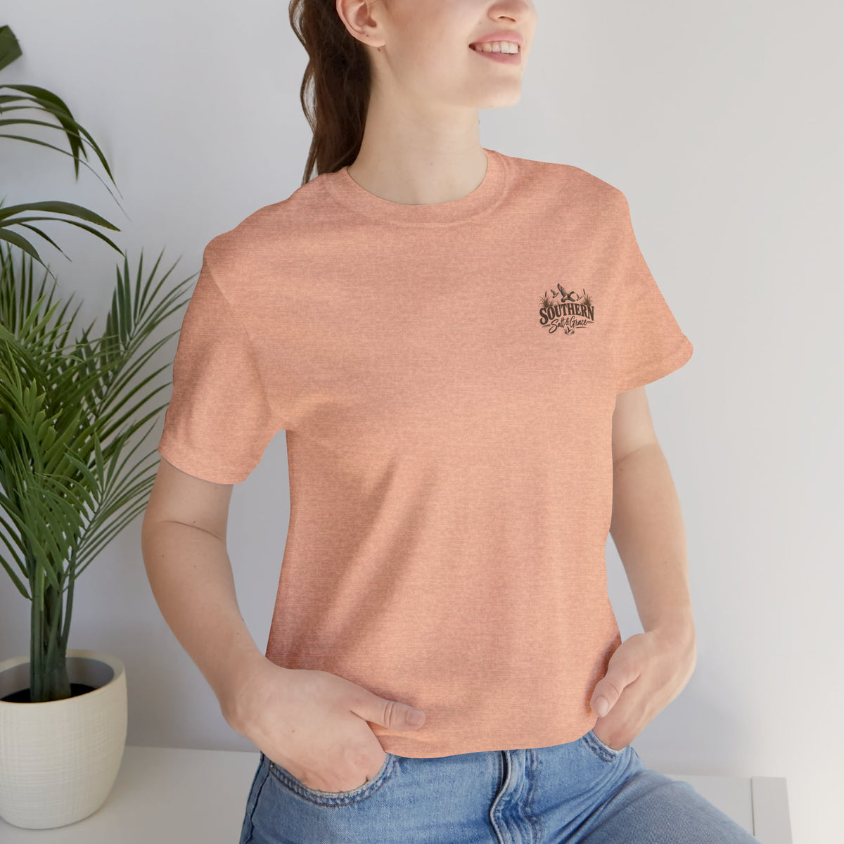 Backroads & Waterfowl Tee — Outdoor Hunting Duck Sunset Graphic T-Shirt