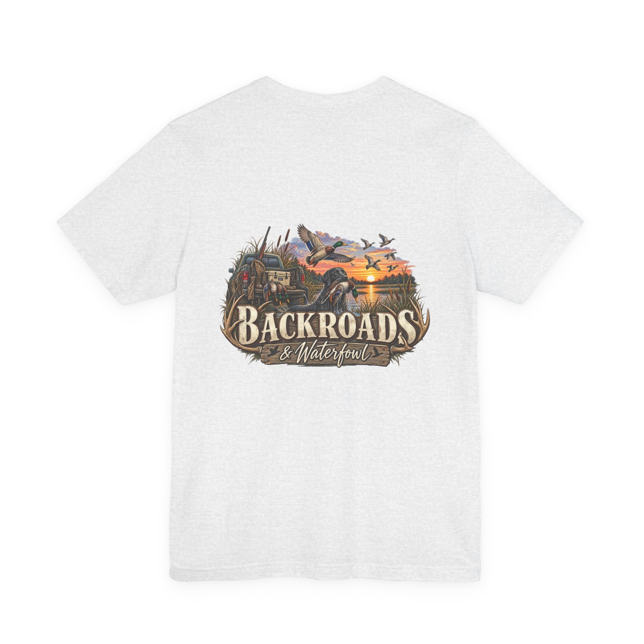 Waterfowl black lab short sleeve