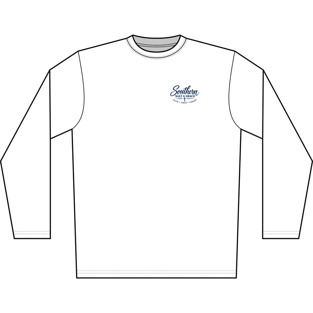 Marlin Dri- Fit Wave Long Sleeve Shirt