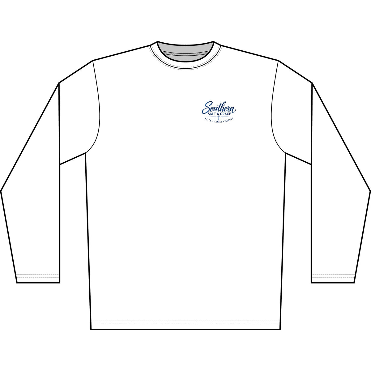 Marlin Dri- Fit Wave Long Sleeve Shirt