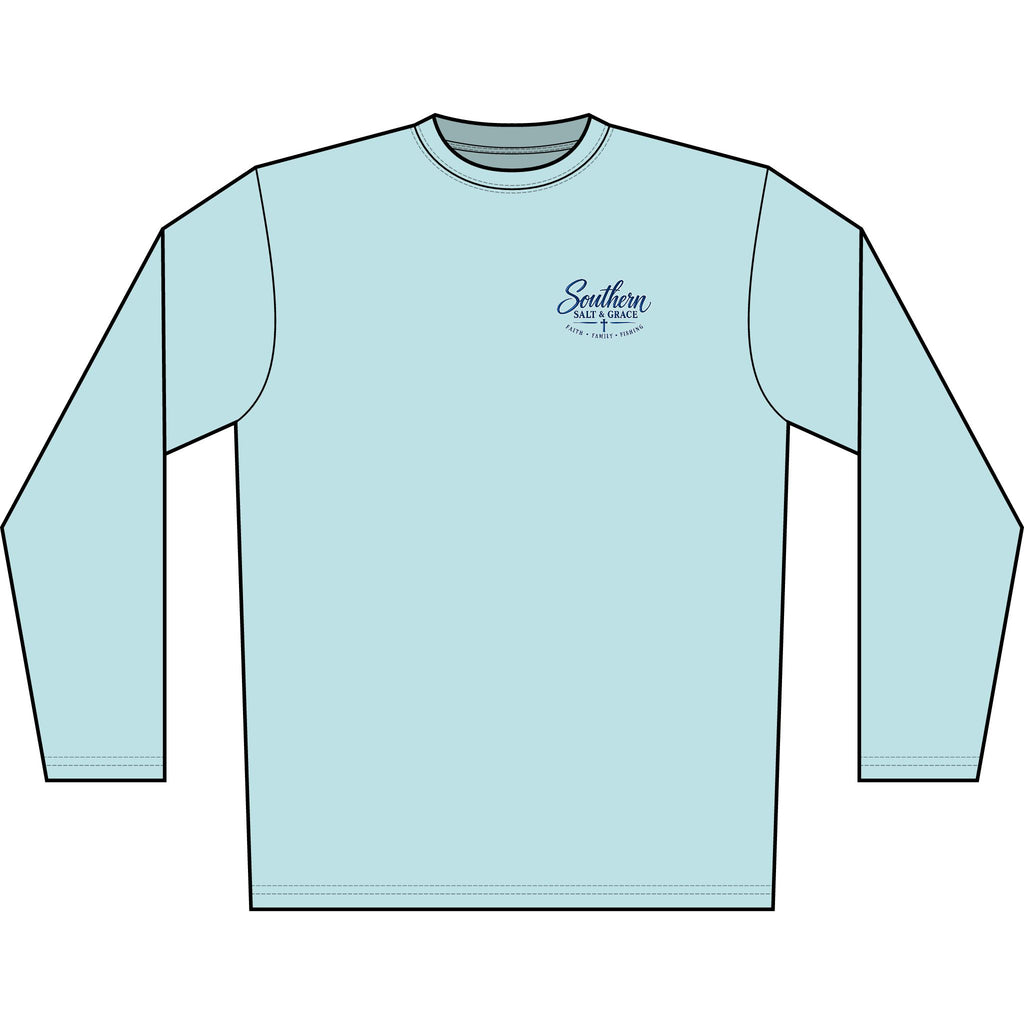 Marlin Dri- Fit Wave Long Sleeve Shirt