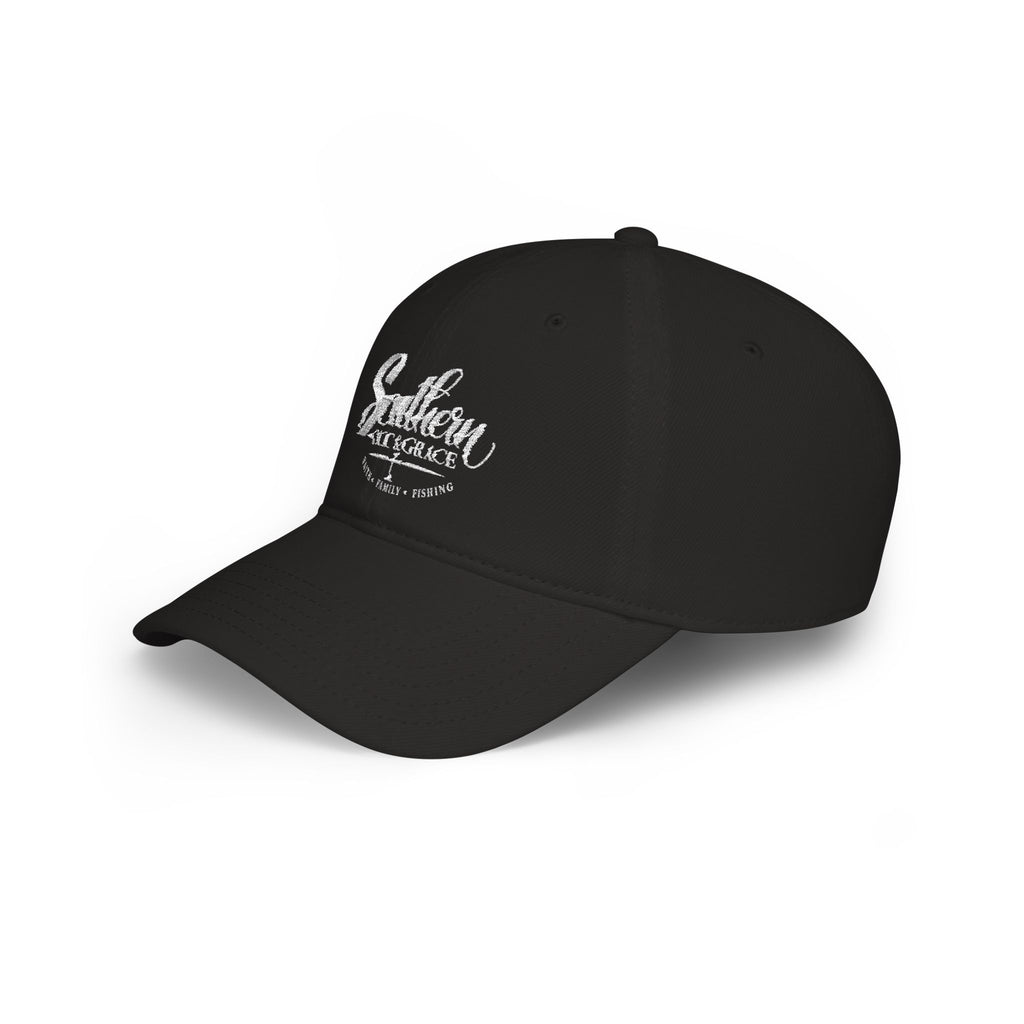 Southern Salt & Grace Low Profile Cap — Vintage Script Dad Hat