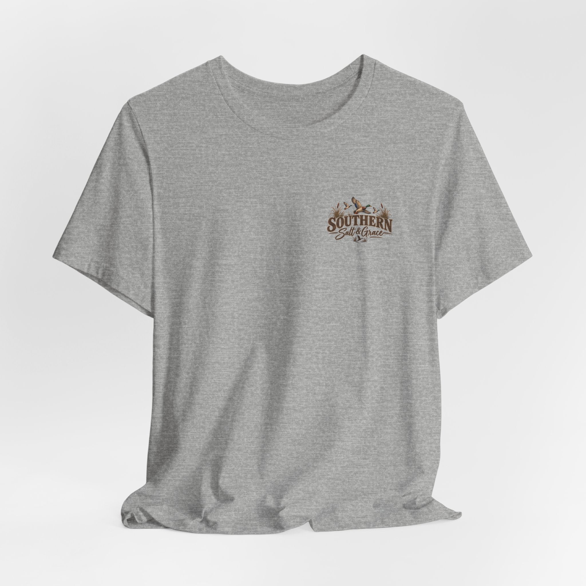Marsh mornings yellow lab short sleeve