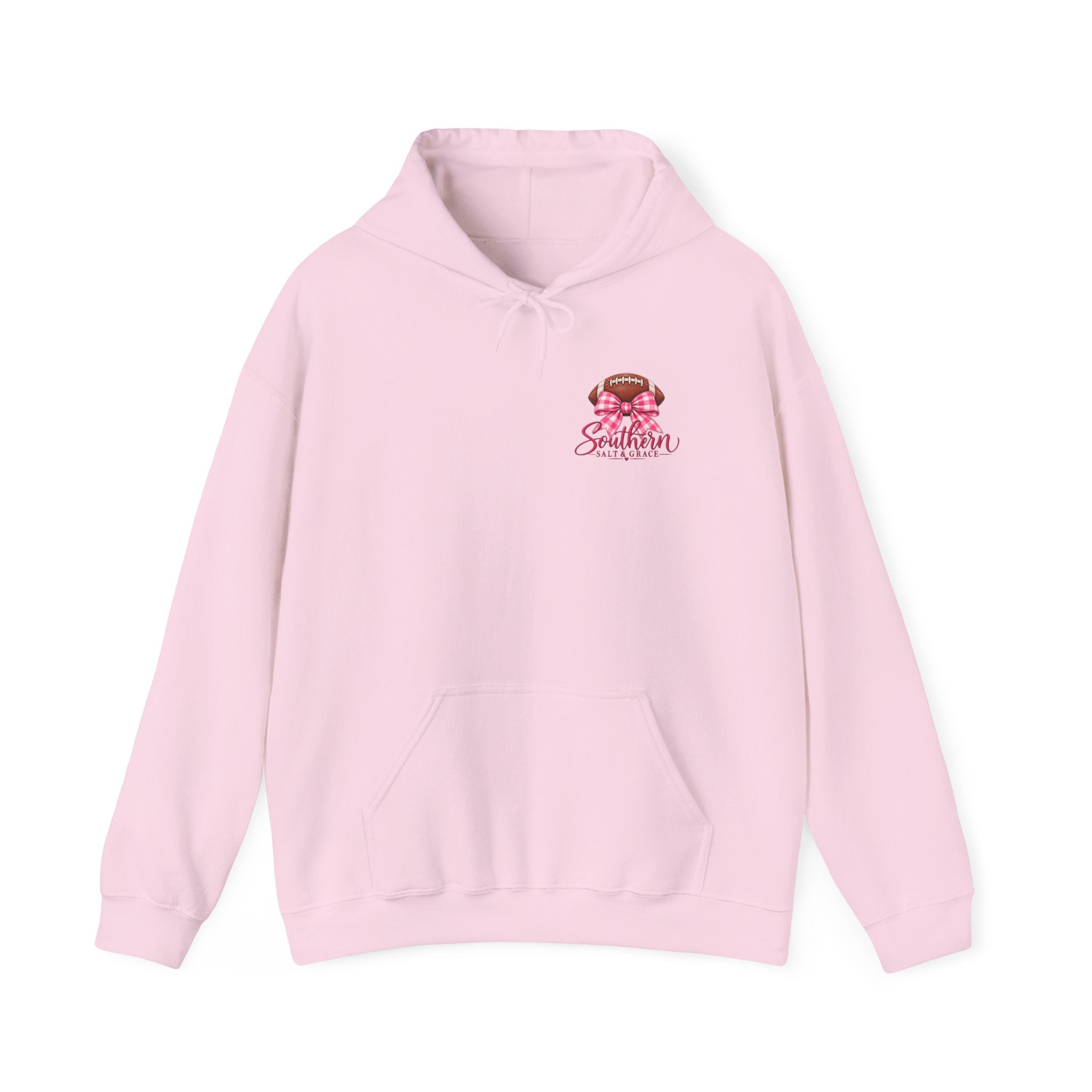 Southern Charm Fall Hoodie — "Touchdown & Sweet Tea" Cozy Autumn Sweatshirt
