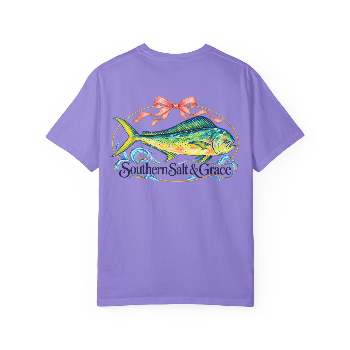 Mahi Mahi Gift Tee — "Southern Salt & Grace" Graphic T-Shirt
