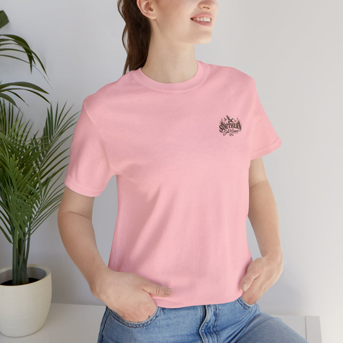Backroads & Waterfowl Tee — Outdoor Hunting Duck Sunset Graphic T-Shirt