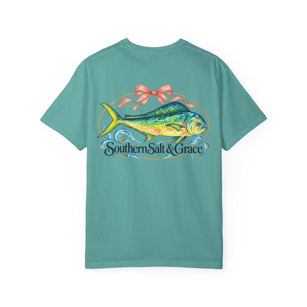 Mahi Mahi Gift Tee — "Southern Salt & Grace" Graphic T-Shirt