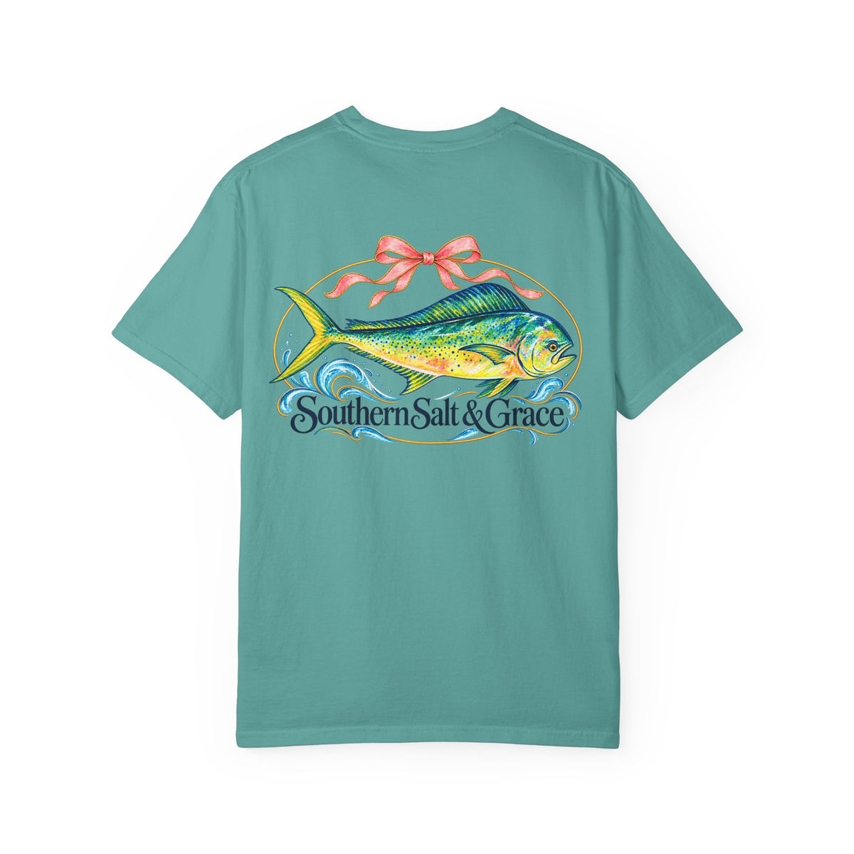 Mahi Mahi Gift Tee — "Southern Salt & Grace" Graphic T-Shirt