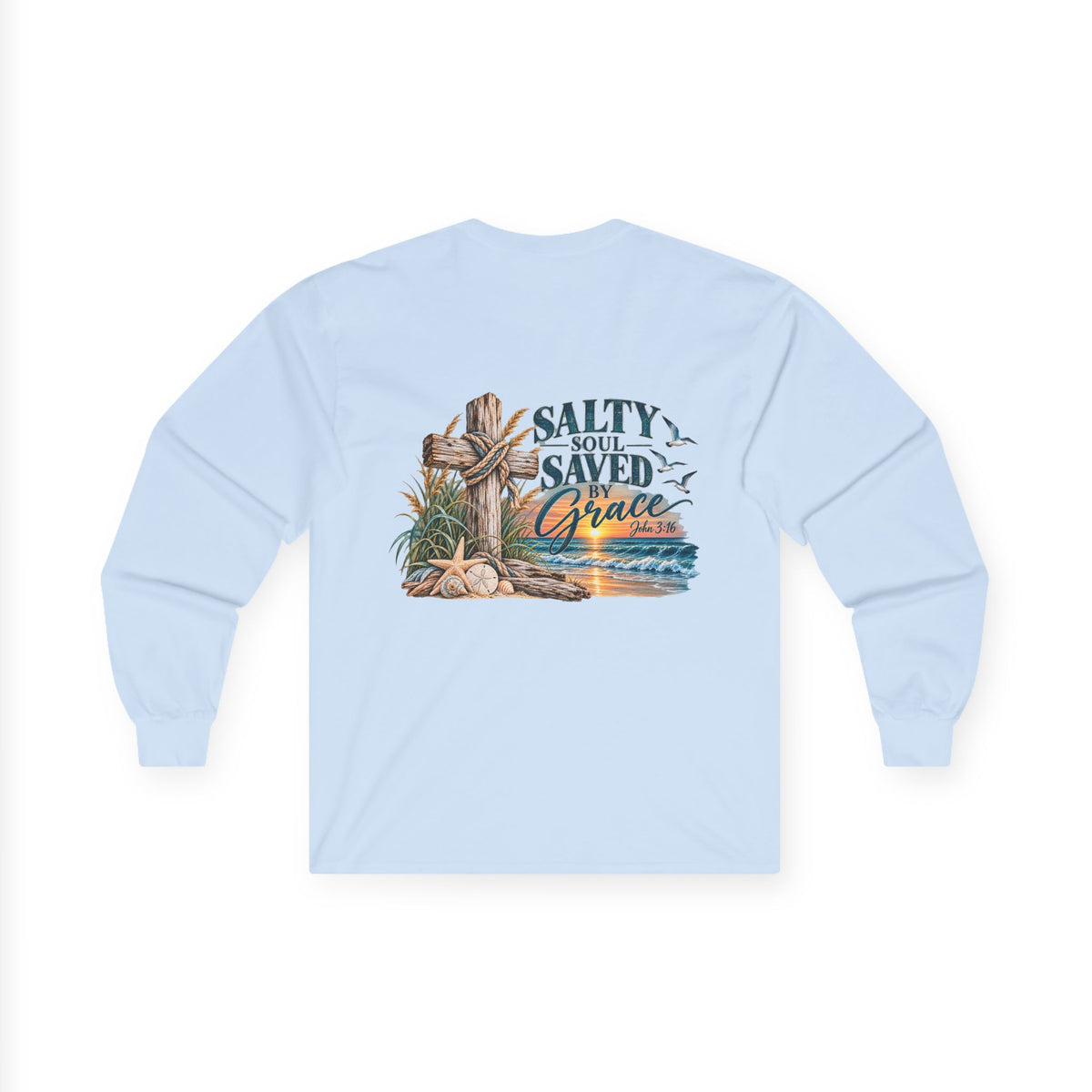 Salty Soul Saved by Grace Long Sleeve Tee