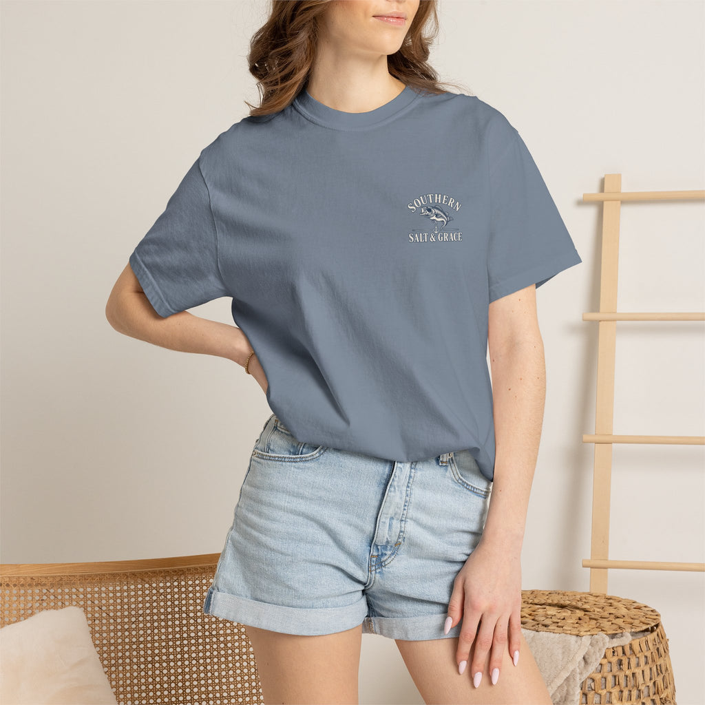 Southern salt and Grace fish t-shirt