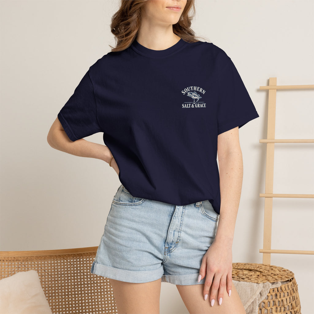 Southern salt and Grace fish t-shirt