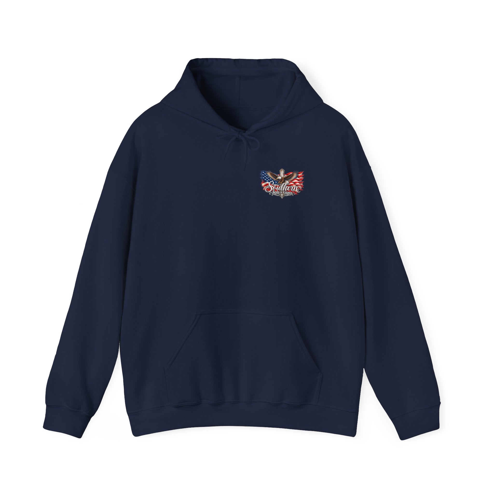 We The People 1776 Eagle Hoodie — Patriotic American Flag Hoodie