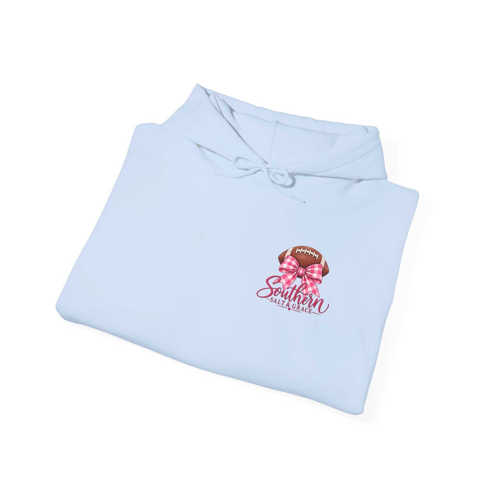 Southern Charm Fall Hoodie — "Touchdown & Sweet Tea" Cozy Autumn Sweatshirt
